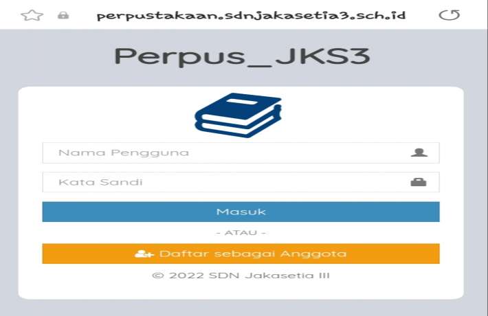 Perpustakaan SDN Jakasetia III