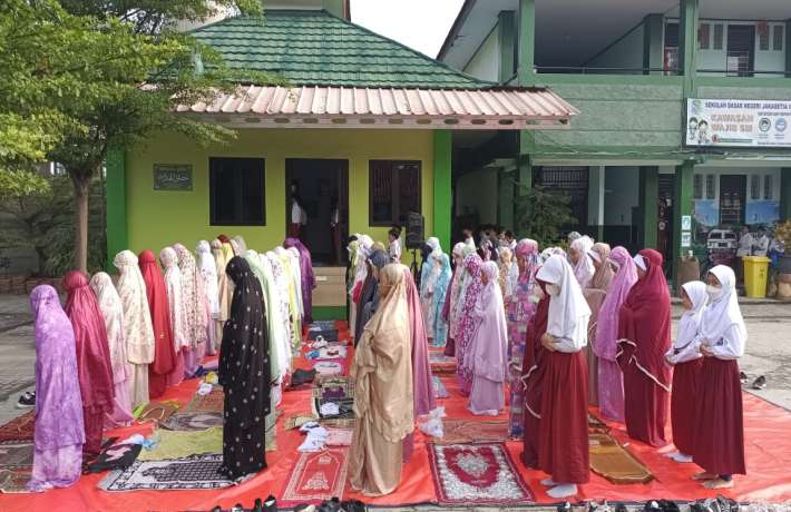 Kegiatan Sholat Dhuha Berjamaah