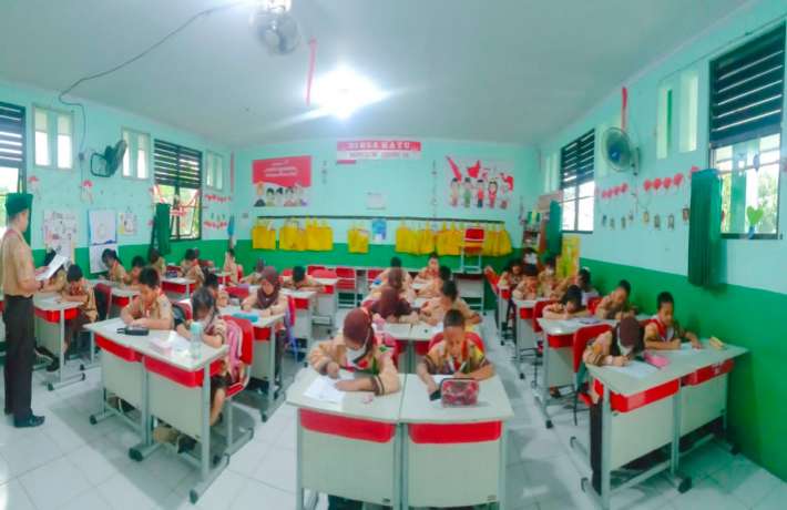 Kegiatan PTS Genap SDN Jakasetia III  