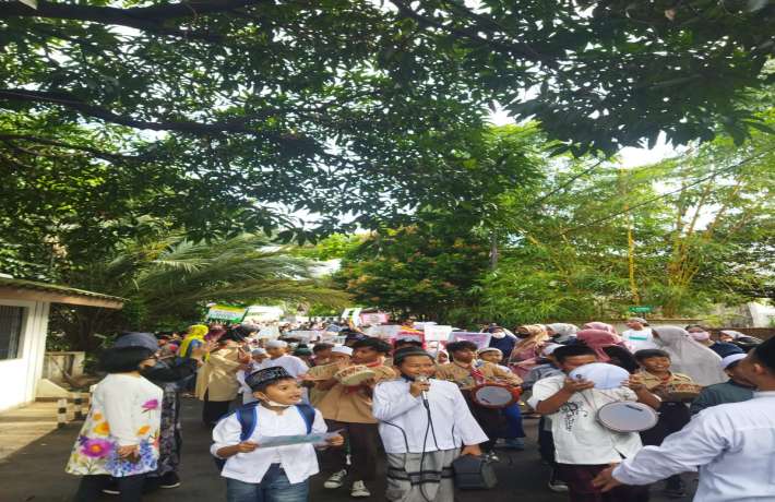 Kegiatan Pawai Hari Santri Nasional 