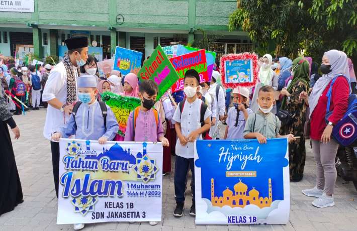 Pawai Taaruf 1 Muharram 1444 Hijriah SDN Jakasetia III